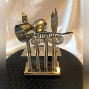 Bar Cart Must Have! 4 Piece Set